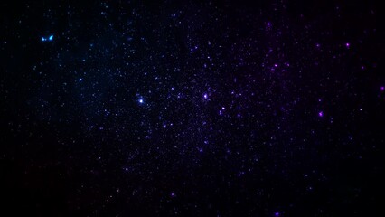 4K Realistic cool looking space stars moving background galaxy universe dive through moving space jump in UHD. Seamless loop space star twinkling animation in 30fps. Infinity space background clip.