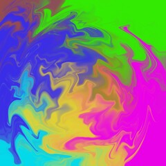 Abstract, blurry pictures, multicolored, beautiful multi-colored paint together, used to create background images.
