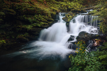 Dreamy stream of water