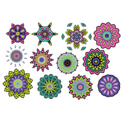 ethnic design vector graphic illustration.