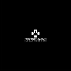 Cannabis logo template icon isolated on dark background