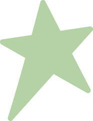 Cute star halloween illustration