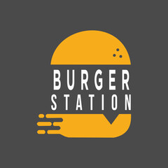 Burger logo/sticker/emblem