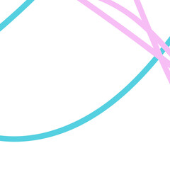 Blue pink orange lines background 