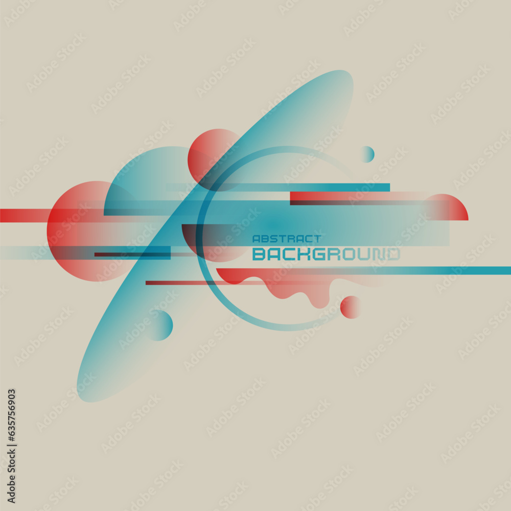 Poster abstract background with simple elements. an image with a composition of geometric elements and shap