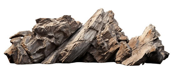 Heavy rock isolated on transparent background PNG