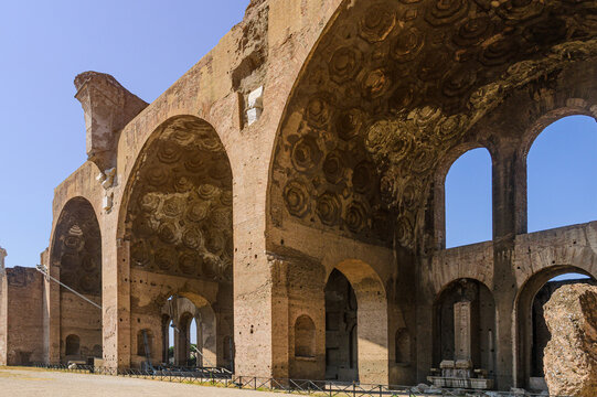 Basilica of Maxentius in the Roman Forum