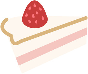 Strawberry Cake Icon