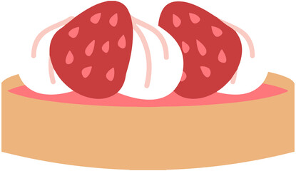 Strawberry Dessert Icon