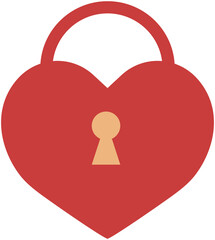 Heart Lock Icon
