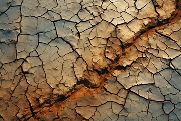 Climates mark Cracked desert land exposes harsh impact of changing environment Generative AI