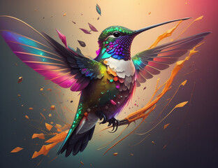 Obraz premium Kolibri