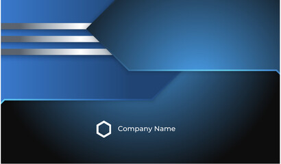  Blue Business Card design
