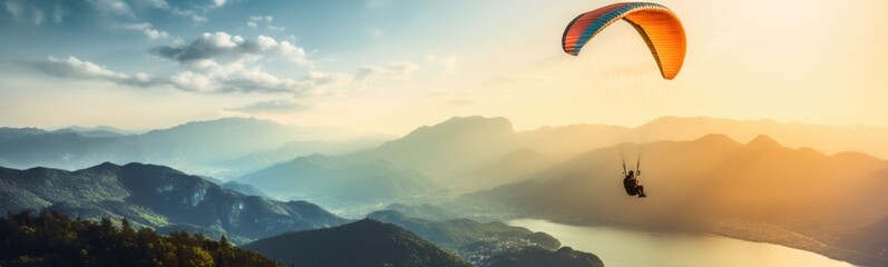 Paragliding background