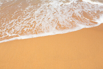 rolling pin on the beach