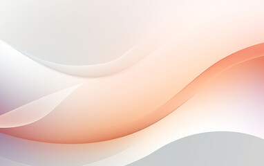 Simple white background with smooth lines in light