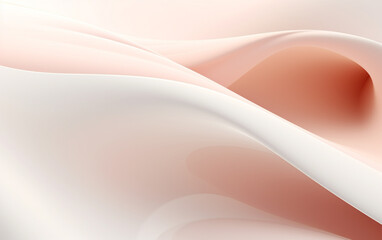 Simple white background with smooth lines in light