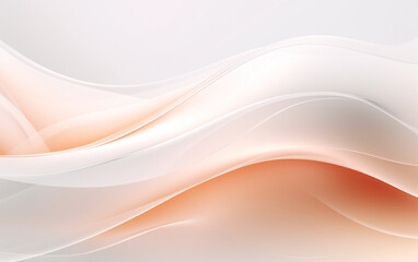 Simple white background with smooth lines in light