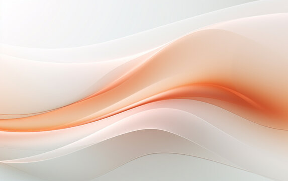 Simple white background with smooth lines in light © MUS_GRAPHIC