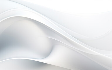Simple white background with smooth lines in light