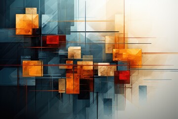 Digital Harmony Abstract digital artwork - abstract background composition