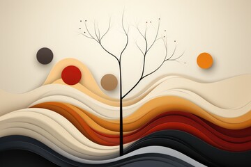Elegant Minimalism Abstract patterns - abstract background composition