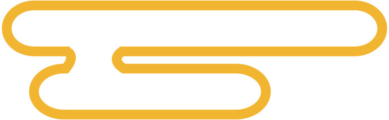 Obraz premium Chinese Traditional Cloud Icon , Outline style