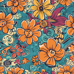 seamless floral pattern
