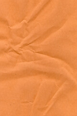 Crumpled brown paper texture