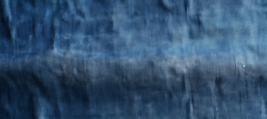 Abstract blue denim jeans texture background. Generative AI technology.