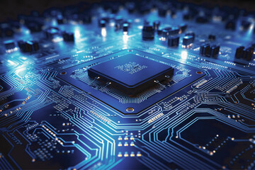 electronic circuit board, Generate AI