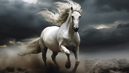 The Stunning Beauty of a Magnificent Horse