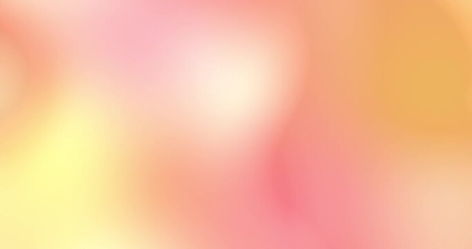 柔らかいオレンジ色や赤色などのカラフルナグラデーションモーション　抽象的な背景のアニメーション　light leak