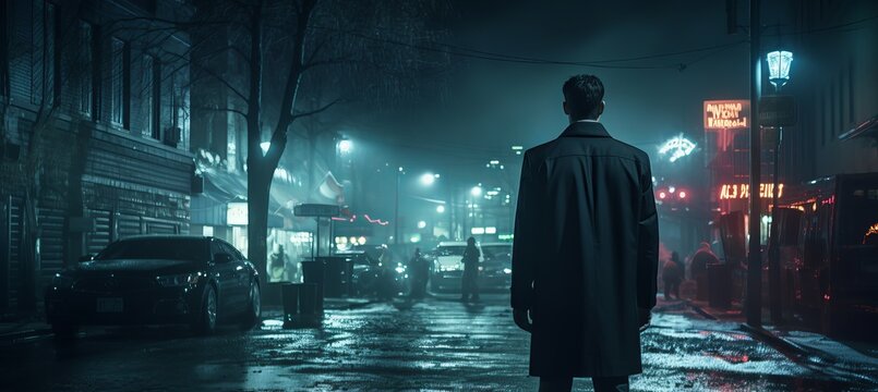 Secret agent. Generative AI technology.