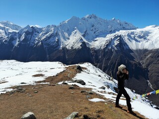 Fototapeta premium langtang himalayas