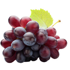 Appetizing grapes. a transparent background (PNG)
