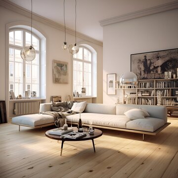 light modern living room
