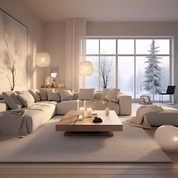 light modern living room