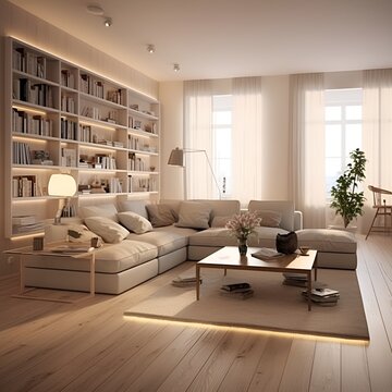 light modern living room