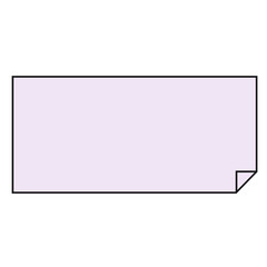 Note line filled illustration