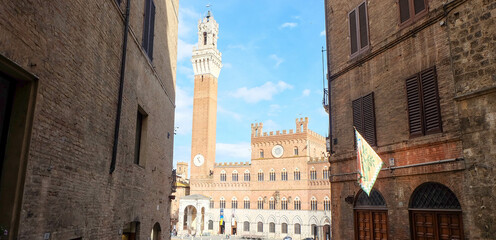 Fototapeta premium Siena in der Toskana - Italien