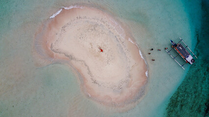 Beach and sea in Indonesia 