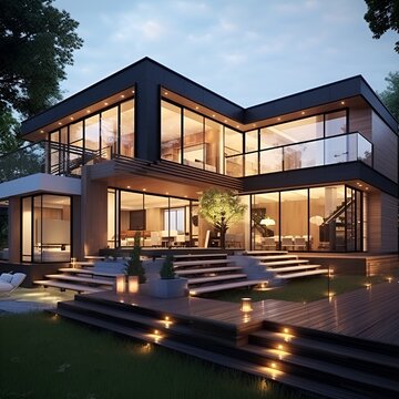 light modern house