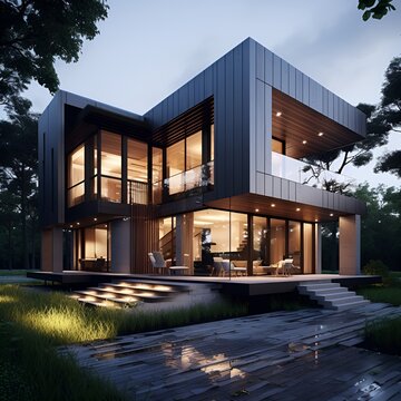 light modern house