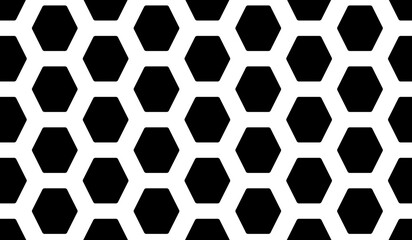 black hexagon semalem pattern background 