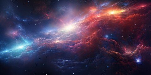 Spectacular, Light, Gleam, Star, Universe, Space, Born, Wallpaper, Background, Poster. HOW THE STARS ARE BORN. Spectacular 3D image of the fist bright glim emitted by a nascent starin a galaxy.