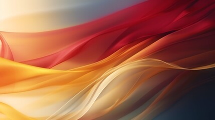 Fototapeta premium abstract wallpaper red, gold and blue colorful flowing gold wave lines isolated on white background. Design element for wedding invitation, greeting card, gradient
