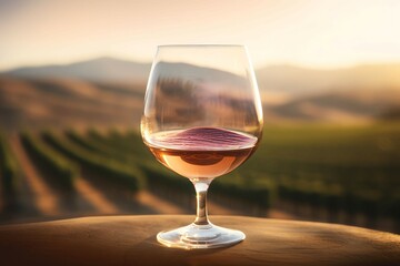 Wine glass. Generate Ai