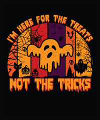 I'm here for the treats, not the tricks, halloween
