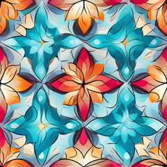 Fototapeta premium INDIAN RANGOLI